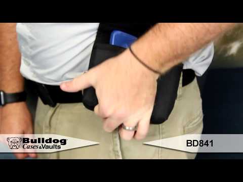 Bulldog Cases Large Crossbody Style Concealed Carry Purse
