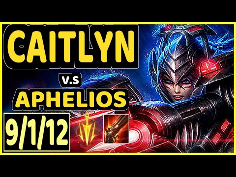 DEFT (CAITLYN) vs APHELIOS - 9/1/12 KDA BOTTOM ADC CHALLENGER GAMEPLAY - KR