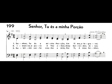 Hinário 5 CCB - Hino 199 - Senhor, Tu és a minha Porção - Strings - Teclado Yamaha PSR S670