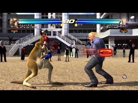 TTT2~ CafeId RoseCarl (Bob & Steve) vs.  y 8 9 4 5 20 25 (Yoshimitsu & Roger) III HD