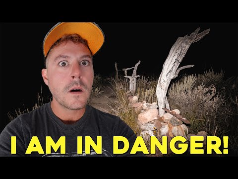 (I AM IN DANGER) TERRIFYING NIGHT CAMPING ALONE in the HAUNTED HOODOO MOUNTAINS | SOMETHING IS WRONG