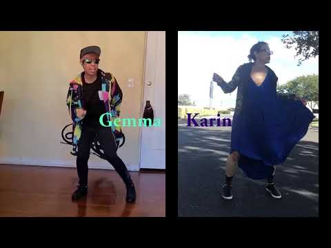 Gemma & K dancing to Bounce Baby