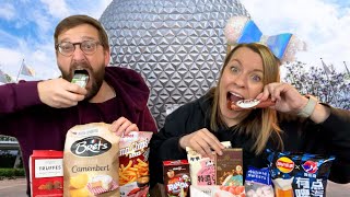 EPCOT Snacking Around the World!! (ft. James bc he loves food)