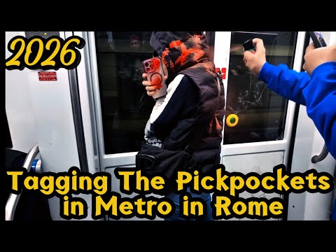 Tagging Pickpockets of Rome With Red Spray