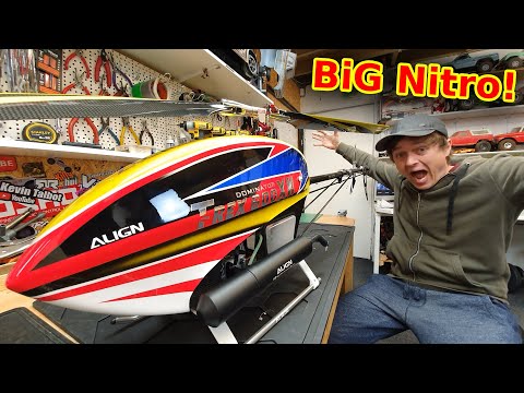 Building a BiG NiTRO RC Helicopter
