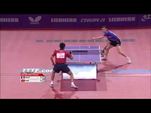 2013 WTTC MS-R64: Simon Gauzy - Tang Peng (full match|short form)