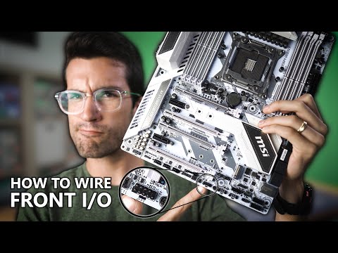 How To Wire Front Panel I/O in a PC