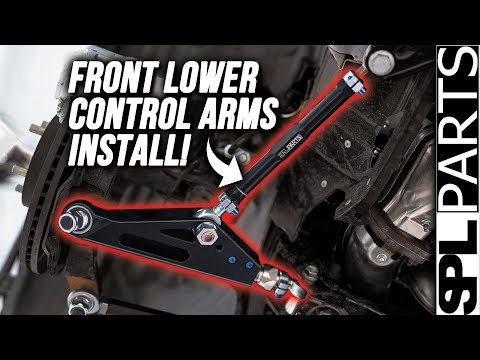 SPL Front Lower Control Arm & Tie Rod End Install GR86/BRZ/FRS/GT86