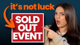 Easy 5-Step Ticket Strategy That Sells Out Events