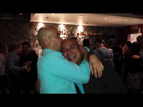 One Careeecaaa Kissing the other Carrrreeeeeeccccaaa. Carlos Farewell Party