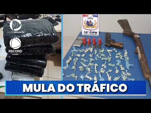 PASSAGEIRA É PRESA LEVANDO DROGAS DE SANTARÉM PARA MARABÁ | Record Altamira - Grupo Mirante