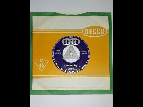 BILL HALEY & HALEY `s COMETS  "Crazy, Man, Crazy"  Deutsche DECCA 1956