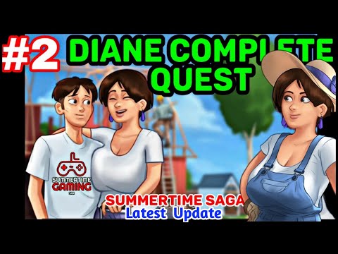 Diane New House & The End | Diane Complete Quest | Summertime saga 0.20.1 | Full Walkthrough #2