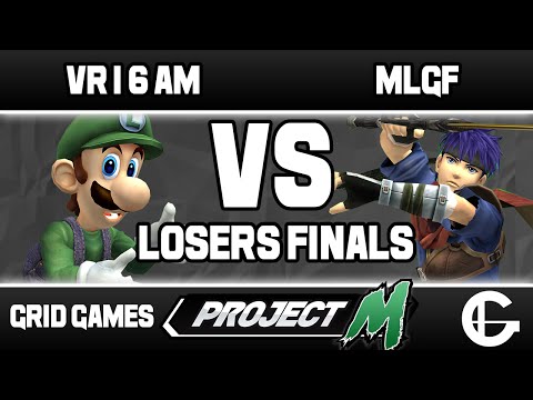 VR | 6 AM (Luigi/Bowser/Link) VS MLGF (Ike) | Grid Project M Weekly 54 | Losers Finals