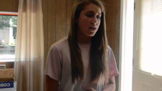 13 Year Old Girl With Amazing Voice Sings Carrie Underwood's Temporary Home