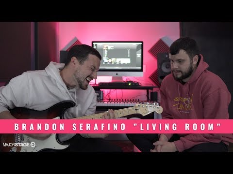 Brandon Serafino - ALBUM LISTENING/INTERVIEW AT MAJORSTAGE STUDIO