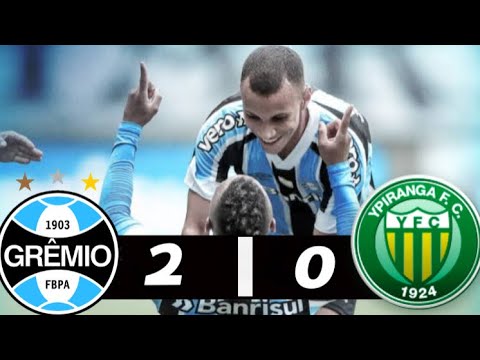 GRÊMIO 2 X 0 YPIRANGA/MELHORES MOMENTOS