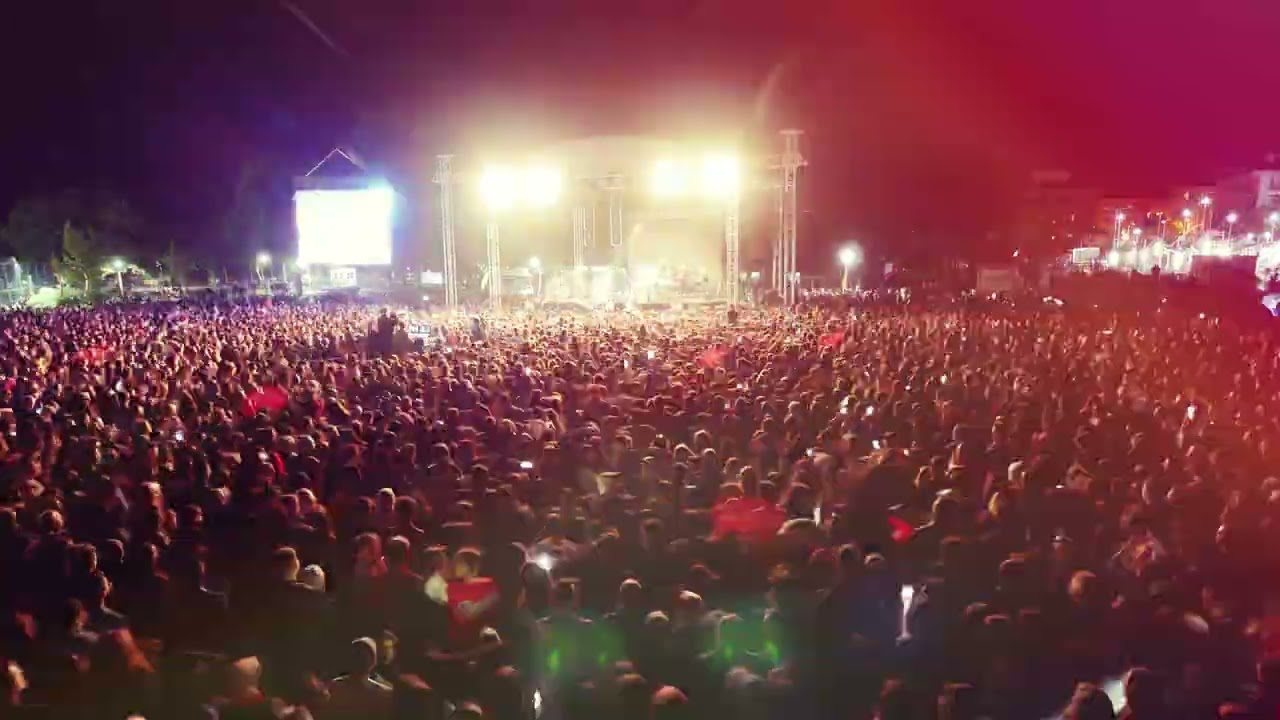 ÇORLU TİME LAPSE - ÇORLU CUMHURİYET PARKI - BURAY KONSERİ 19 MAYIS 2023