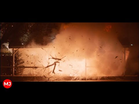 Rambo blows up a gun shop - Rambo: First blood, FullHD