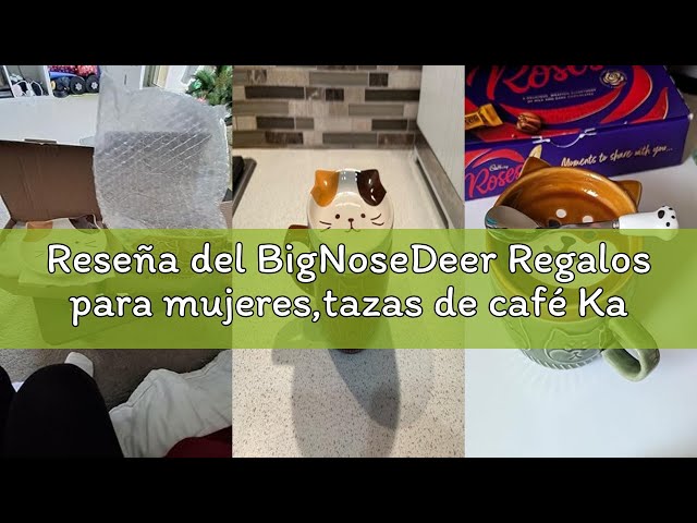 Vídeo relacionado con Regalos para mujeres,tazas de café Kawaii de gato rosa con tapas,regalos de cumpleaños de Navidad para niñas,amigos,mamá, taza de té de cerámica de animales novedosos,juego de platillos de postre