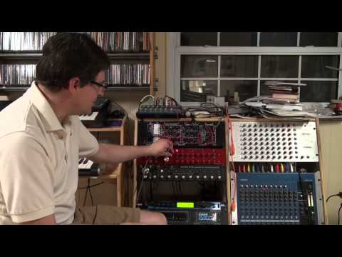 16 step analog sequencer demonstration
