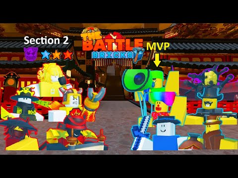 Chapter 4 Section 2 (11 - 19) Tumore 3 Stars | The Battle Bricks | Roblox Gameplay #40