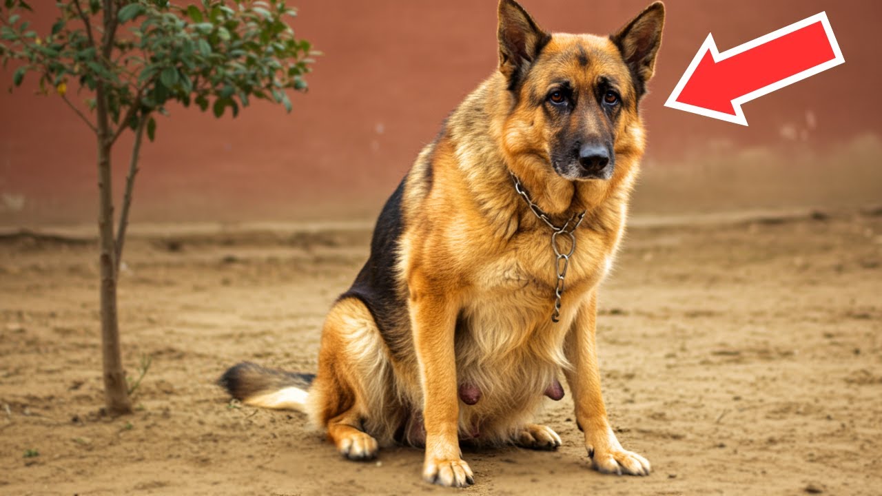Pregnant Dog Rescued From Chain Has 13 Puppies — But What The Little Girl Did Left Everyone In Tears