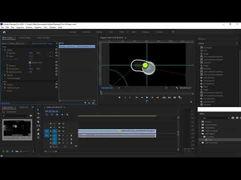 following any object in adobe premiere pro