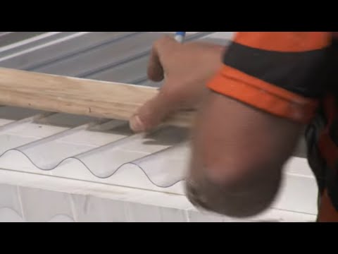 How to Install Corrugated Polycarbonate Roofing