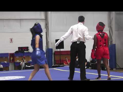 12th Pan American Wushu Championships Sanda Women 56/60kg - Bermuda vs. Paraguay
