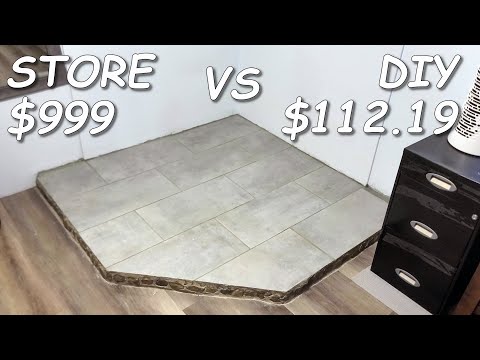 How to Build a Tile Hearth For a Wood Stove Fireplace Cheap and Easy
