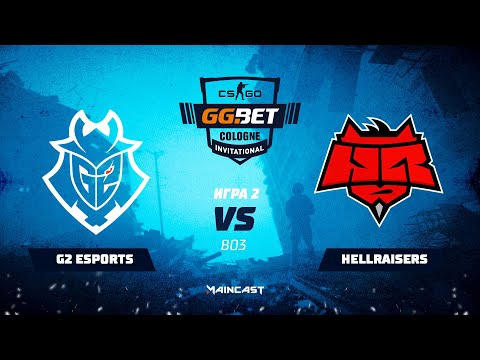 G2 Esports vs HellRaisers [Map 2, Dust2] (Best of 3) | Cologne Invitational