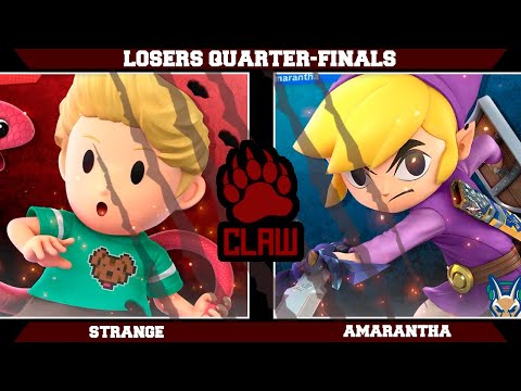 Claw 2022 Losers Quarter Finals - Strange (Lucas) Vs. Amarantha (Toon Link) SSBU