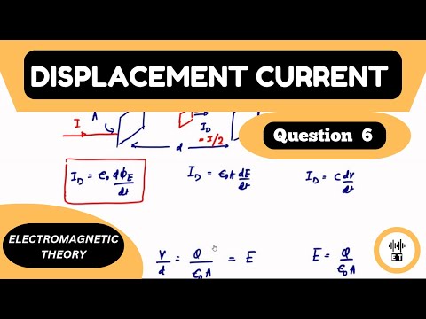 Displacement Current Questions 1 Electromagnetic Theory