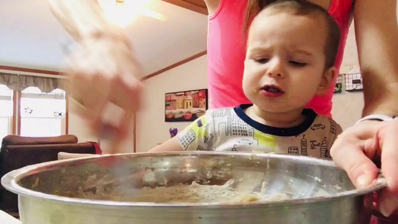 Applesauce zucchini bread!