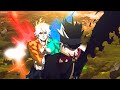 ブラッククローバー 魔法帝の剣 Asta Defeats King Conrad Leto With The Power Of Five Lea