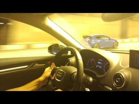 Insignia OPC decat + Astra OPC from 60 vs Audi A3 1.8 (gen3) st.1