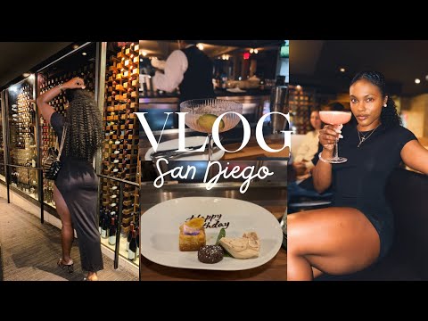 SAN DIEGO BIRTHDAY VLOG 🥂| Making pasta | Make up tutorial | Lots of Food