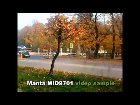 Manta MID9701 - video sample - Testersite.pl