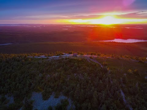 Kuusamo in the Late Summer | Drone 4K Footage