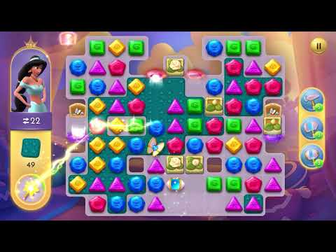 Disney Princess Majestic Quest Level 284 NO BOOSTERS - A S GAMING ✔️