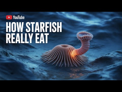 How Starfish Eat Without a Brain