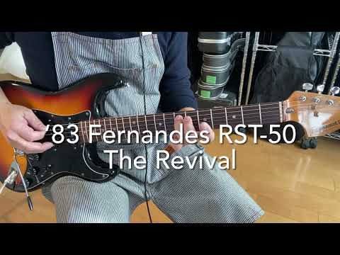 Fernandes Rst Fernandes The Revival RST-50 '83 Vintage Stratocaster ('76) | Reverb