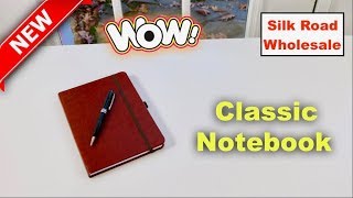 😍  A5 Classic Notebook  Journal     ❤️   SILK ROAD WHOLESALE  -  Review     ✅