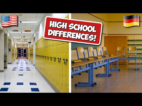 7 High School Differences!  (USA vs GERMANY)