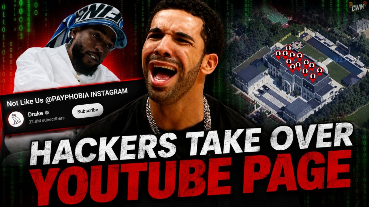 Hackers Upload Not Like Us to Drake's Official Youtube