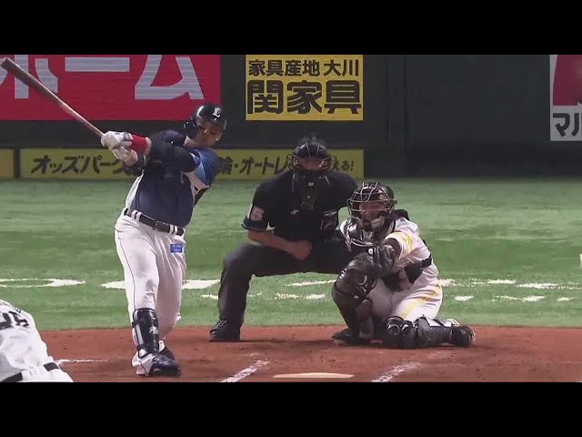 【7回表】ライオンズ・栗山 センターへの貴重な同点ソロホームラン!! 2021/5/7 H-L