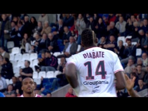 But Cheick DIABATE (5' pen) - Girondins de Bordeaux - Evian TG FC (2-1) / 2012-13