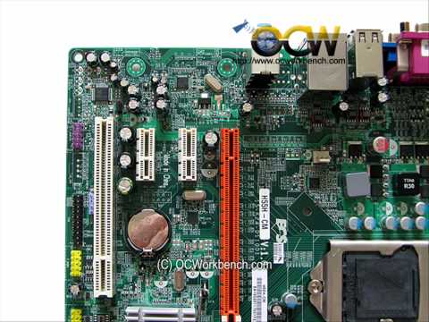 ECS H55H-CM mATX mainboard based on Intel H55 chipset