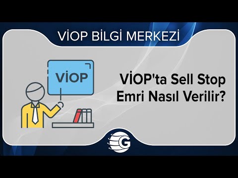 VİOP Meta Trader 5 İşlem Platformunda Sell Stop Emri Nasıl Verilir?